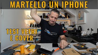 MARTELLO iPHONE per TESTARE VETRI e COVER PANZERGLASS OTTIMI [upl. by Haraz913]