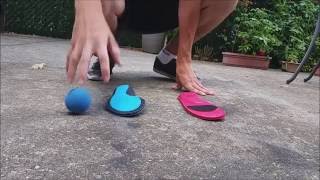 Foot print insoles vs Remind insoles impact test [upl. by Kan]