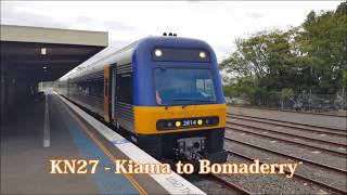 KN27  Kiama to Bomaderry Nowra [upl. by Brenton811]