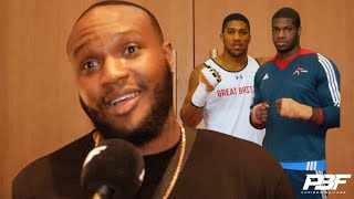 VIDDAL RILEY SPARRED DANIEL DUBOIS BREAKS DOWN ANTHONY JOSHUA FIGHT TALKS OPETAIA VS CBS [upl. by Chastity]