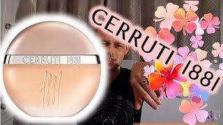 Cerruti quot1881quot Fragrance Review For Women [upl. by Lindemann]