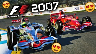 PLAYING AN INSANE F1 2007 SEASON MOD FOR THE MODERN F1 GAME [upl. by Rheingold989]