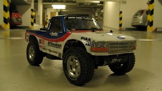 Tamiya TA02 Ford F150  Drifts in the garage [upl. by Electra]