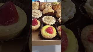 Pasticcini della pasticceria Bennet food eating sweet cake pastry dolce shorts asmr [upl. by Becket]