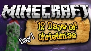 quotGRINCH CREEPERSquot 12 Days of Christmas Minecraft Special  Day 1 HD [upl. by Vassar]