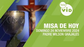 Misa de hoy ⛪ Domingo 24 Noviembre de 2024 Padre Wilson Grajales TeleVID MisaDeHoy Misa [upl. by Danell]