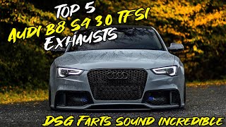 Top 5 Audi B8 S4 30TFSI Exhausts [upl. by Jasper]