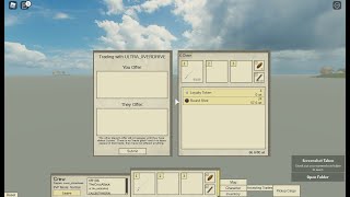 How to make a crew and trade ROBLOX Tradelands [upl. by Christis]