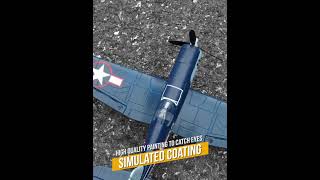 Volantex RC F4U Corsair Warbird with Xpilot One Key Aerobatic Stabilization System [upl. by Nivets64]