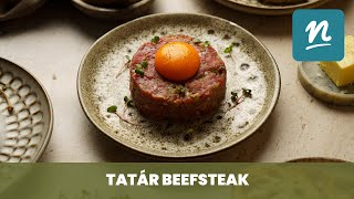 Csípős tatárbeefsteak recept  Nosalty [upl. by Tumer899]