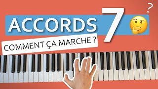 Les accords 7 au piano  Questce que cest  Comment on les joue [upl. by Aleina]