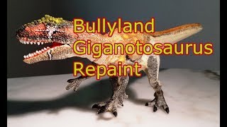 BULLYLAND  Giganotosaurus  Repaint [upl. by Kellie]