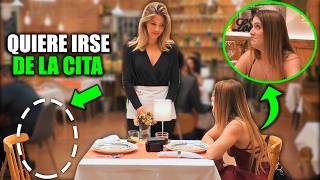 Quiere ABANDONAR la CITA pero PASA ESTO 😱 First Dates [upl. by Doreg]