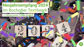 Live Neujahrsempfang der Stadt Bocholt 2024 [upl. by Tewell]