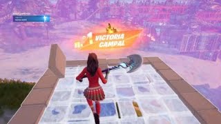 Fortnite victoria campal con la skin de Krisabelle Gameplay con 7 kills [upl. by Assilana556]