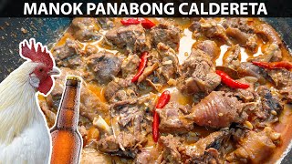 PANABONG NA MANOK RECIPE  Calderetang Adobo na Talunang Manok  Pimp Ur Food  Tipsy D [upl. by Faletti712]