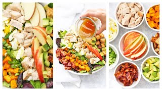 Fall Cobb Salad with Cider Dressing [upl. by Gerrilee]