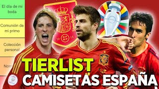 BUSCAMOS LA MEJOR CAMISETA DE ESPAÑA EN LA EUROCOPA [upl. by Outlaw]