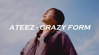 ATEEZ  quotCRAZY FORMquot EASY LYRICS [upl. by Froh49]