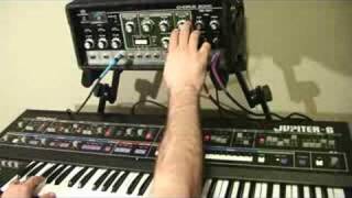 Roland Jupiter 6 amp RE301 Chorus Echo [upl. by Accemahs440]