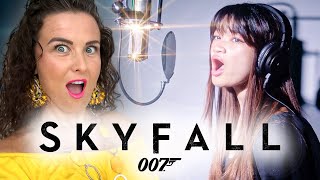 Angelica Hale covers SKYFALL  Crazy Before and After VOCAL TRANSFORMATION [upl. by Emalia]