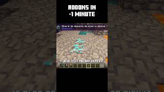 👀WAILA ADDON for BEDROCK  MINECRAFT PE 121 shorts addons minecraft minecraftpe [upl. by Solokin578]