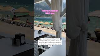 Muğla da gezilecek yerler Akbük Koyu muğla gezilecekyerler akbük beach plaj tatil vlog gezi [upl. by Etteniuqna]