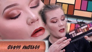 NEW Smashbox LA Cover Shot Eye Palette amp Gloss Angeles Glosses Swatches Try On amp Review [upl. by Amiaj486]