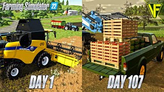 Starting A Farm From Scratch on HautBeyleron Part 1  Farming Simulator 22 [upl. by Nonnerb424]