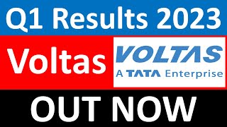 VOLTAS q1 results 2023  VOLTAS Results Today  VOLTAS Share News  VOLTAS Share latest news today [upl. by Haidadej]