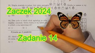 Żaczek 2024Zadanie 14 Kangur MatematycznyKlasy IIKlasa 2 [upl. by Eninaej]