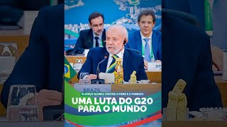 G20 Aliança global contra a fome e a pobreza [upl. by Merri]