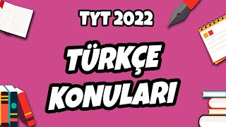 TYT 2022 Türkçe Konuları Neler Başlıyoruz hedefekoş [upl. by Lynnell]