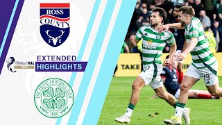 Ross County vs Celtic Extended Highlights  SPFL  CBS Sports Golazo  Europe [upl. by Nyrmac]