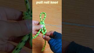 Pull roll knot shorts knot simpul tali knottying bowline tutorial cara method astoahoy [upl. by Seidel]