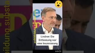 Lindner kontert gegen Scholz 😮 [upl. by Fablan254]