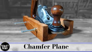 Making a Chamfer Plane With a Hand Plane [upl. by Ainavi]