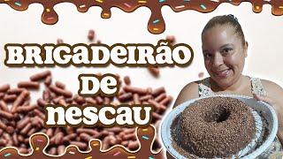 Brigadeirão de NESCAU  Fácil Rápido e poucos ingredientes [upl. by Malchus126]