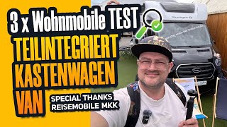 Die Besten Wohnmobile 2024 Teilintegriert Kastenwagen amp Van  Reisemobile MKK  Messe Wächtersbach [upl. by Bina602]