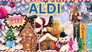 Aldi Christmas ClearanceWhats New at Aldi Aldi Pottery Barn Christmas Dupes [upl. by Allecram]