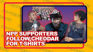 NPP SUPPORTERS DITCH RALLY TO FOLLOW NANA KWAME BEDIAKO FOR HIS CAMPAIGN T SHIRT  ELECTION 2024 [upl. by Iaka]