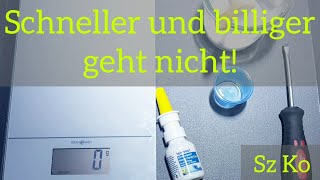 Nasenspray Flasche öffnen amp auffüllen  Lifehack Video  Nasenspray Fläschchen nachfüllen  DIY [upl. by Inavoig487]