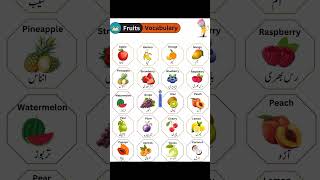 Fruits Vocabulary  Advance vocabulary for beginners shorts vocabulary [upl. by Eselahc56]