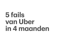 5 fails van Uber in 4 maanden  RTL Z NIEUWS [upl. by Anabella]