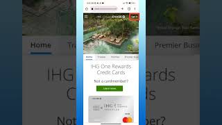 How to Log Into Your IHG Credit Card Account [upl. by Lennon]