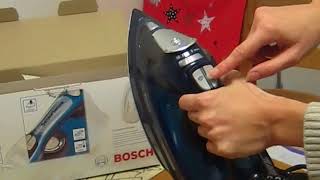 Обзор утюга BOSCH Sensixxx DA70  БОШ Сенсикс ДА 70 [upl. by Lane502]