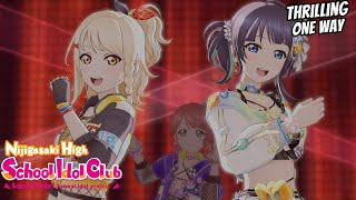 Thrilling One Way  AI Cover   Nijigasaki High School Idol Club SIFAS MV  Aqours [upl. by Akoyn61]