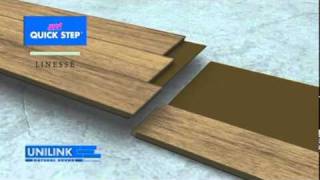 QuickStep Unilink Laminate Installation Instructions [upl. by Hylton]