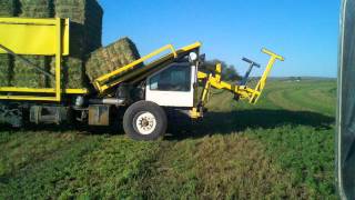 Homebuilt Big Bale Stacker [upl. by Amata371]