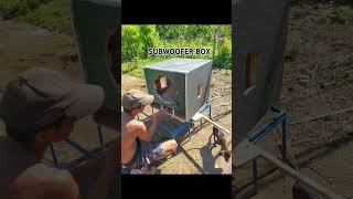 SUB WOOFER BOX 15  18 shortvideo subwooferbox [upl. by Aker]